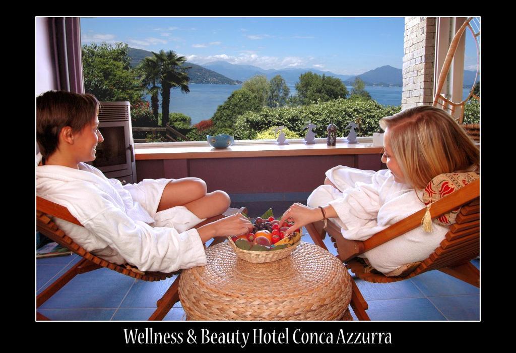 Conca Azzurra Wellness & Beauty Hotel Ranco Eksteriør billede